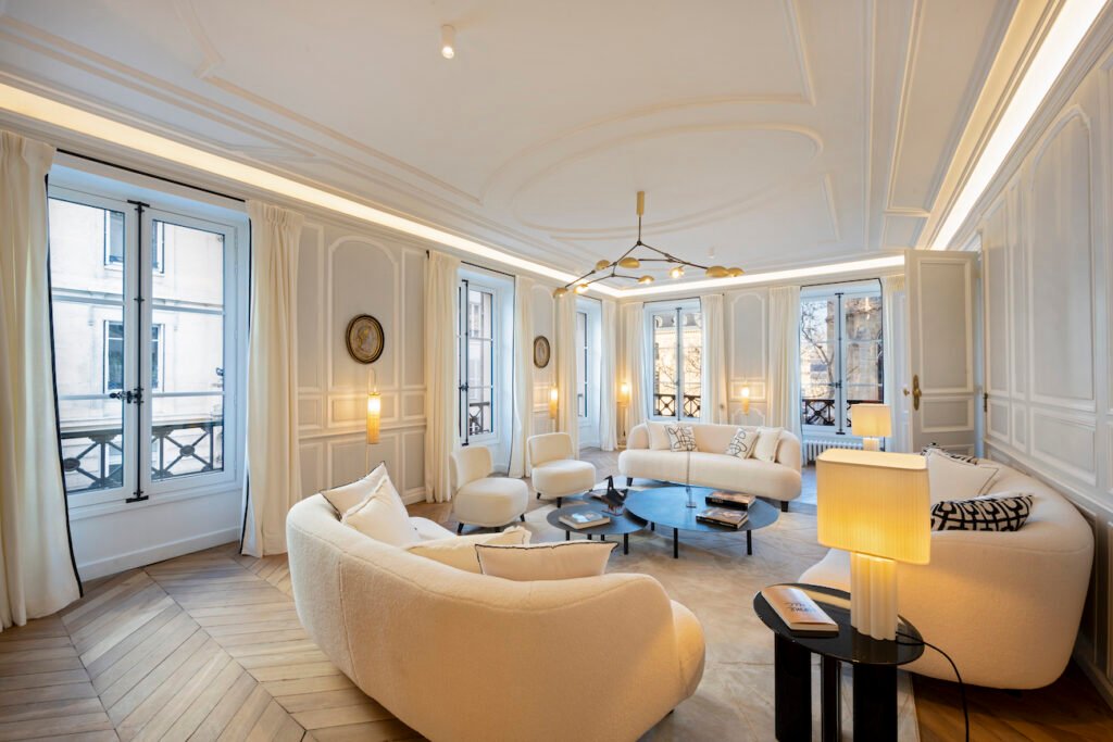 RIDEAUX SUR MESURE APPARTEMENT HAUSSMANNIEN PARIS 16