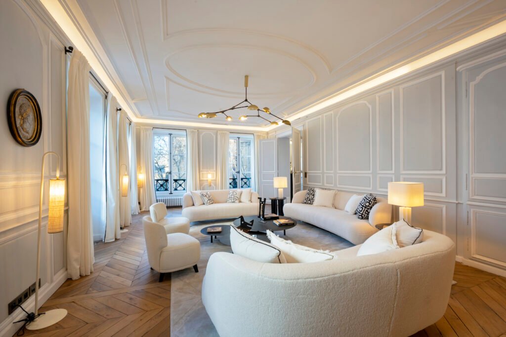 RIDEAUX SUR MESURE APPARTEMENT HAUSSMANNIEN PARIS 16