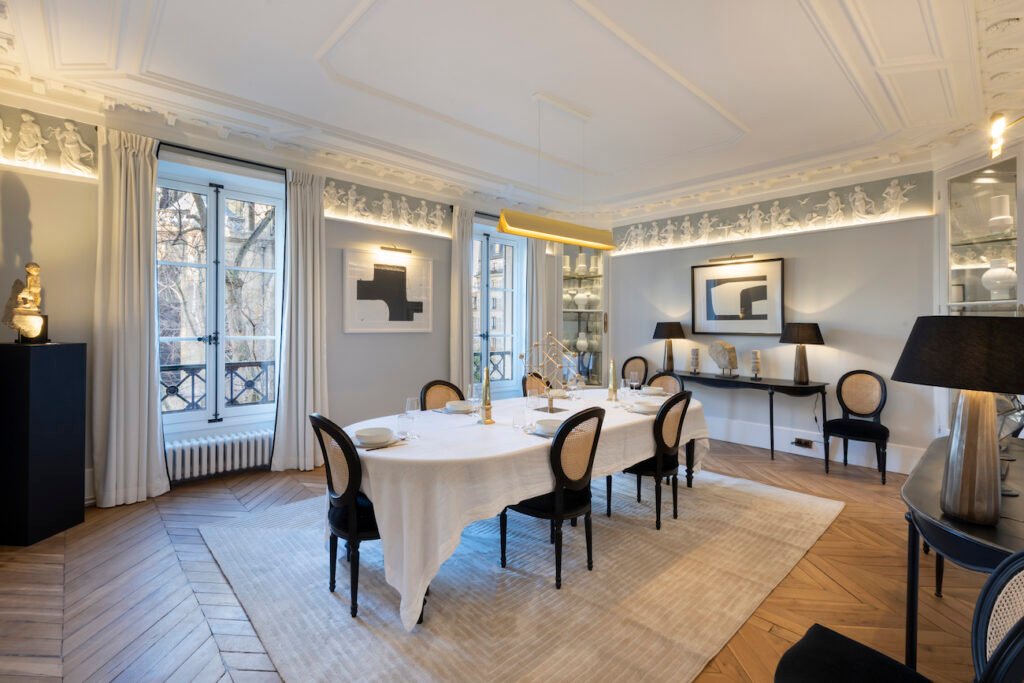 RIDEAUX SUR MESURE APPARTEMENT HAUSSMANNIEN PARIS 16