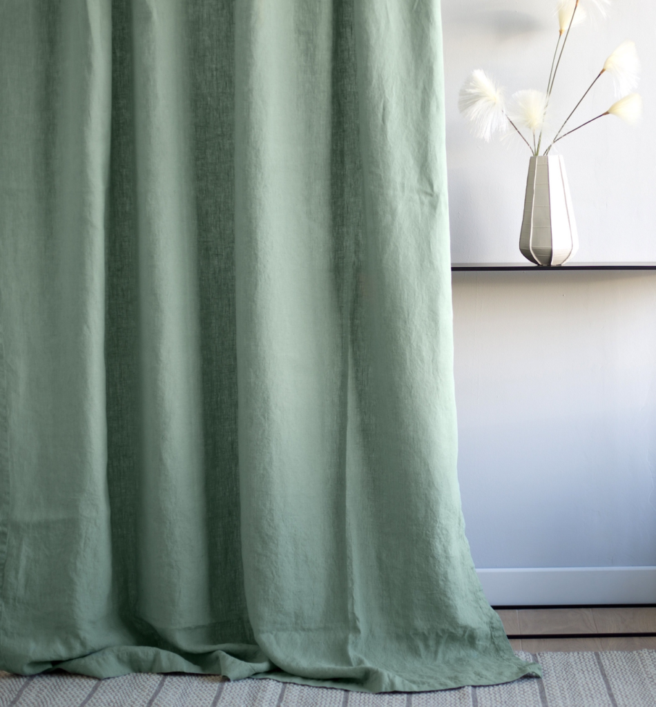 TISSU LIN POUR RIDEAUX SUR MESURE