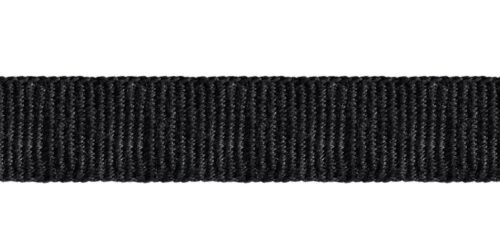 Galon gros-grain noir