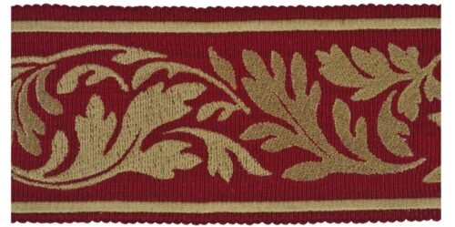 Galon jacquard roma 70mm style empire