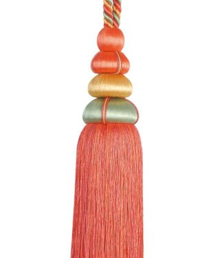 Embrasse pour rideaux  Lolita 1 Gland 9420-35426 orangé