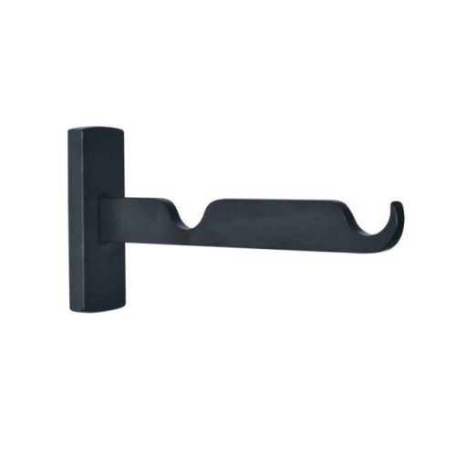 Tringles à Rideaux Collection Bastide : 1 support double 62623central noir