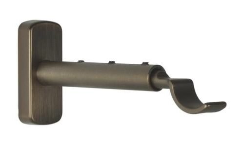 SUPPORT OUVERT EXTENSIBLE 115MM MUR Ø 25MM - 66764 - 35