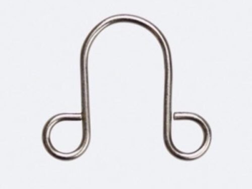 Suspendeur à lyre pour anneaux Elégance ø28 mm - B30341