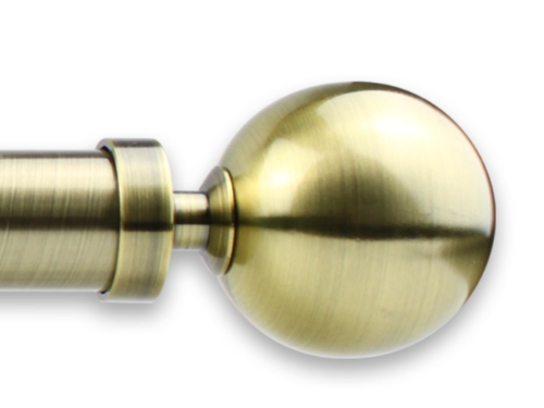 2 embouts boule pour tube Alliance ø28 mm - B31437