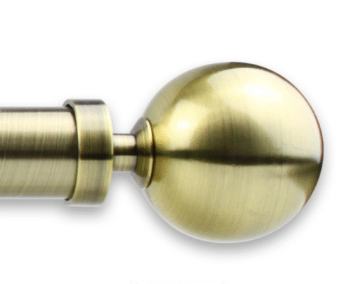 2 embouts boule pour tube Alliance ø28 mm - B31437