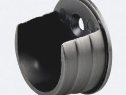 Support entre-mur pour tube Contraste ø28 mm  - B33349
