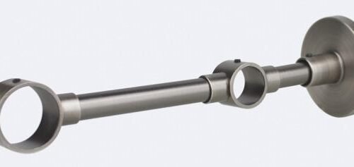 Support lorgnon double ø28/20 mm pour tube Contraste ø20 et ø28 mm   - B35903