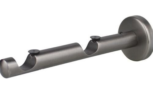 Support berceau double ouvert avec retour 7,5/15 cm - Contraste ø20 mm - Contraste ø20 mm   - B35970