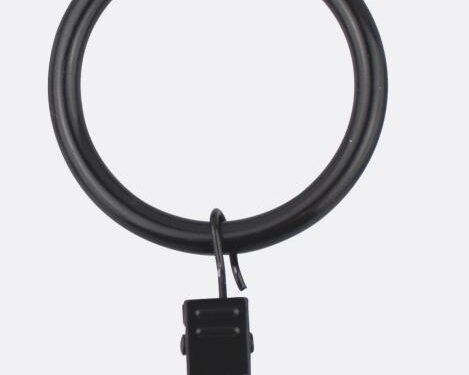 Paquet 10 anneaux à pince avec silencieux ø40x50 mm pour tube ø28 mm - B36027