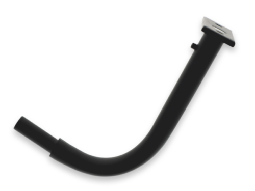 Support coudé 90° R = 15 cm - Pergola ø16 mm - B36595
