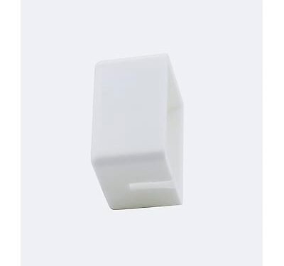 Embout pour rail 700 Blanc