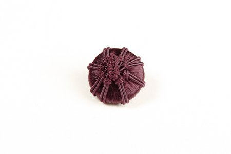 Bouton Pyramides Ficelle Violet Clair