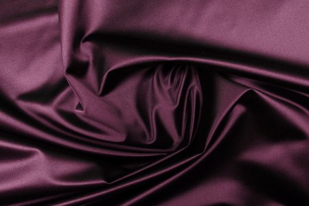 Satin Duchesse lourd Haute Couture Bordeaux