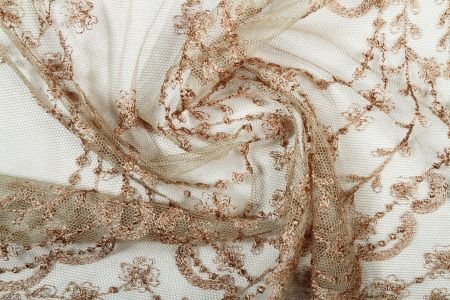 Tulle Josephine motif empire