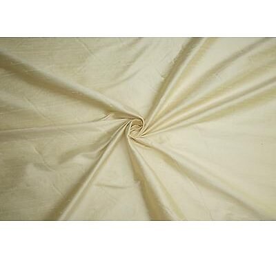 Coupon Shantung de soie  Vanille de 2m60