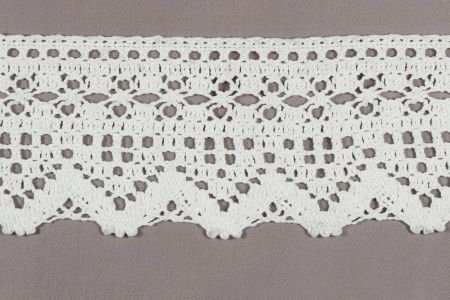 Galon Crochet Blanc