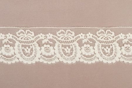 Galon Dentelle Mad Blanc