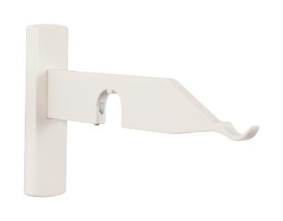 Tringles à Rideaux Collection Bastide : 1 Support Mural Double Ouvert - 62615