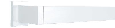 Tringles à Rideaux Collection Cosmo : 2 Corners pour Profils Droits Aluminium - 64437
