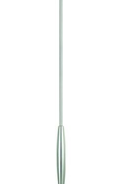 Tringles à Rideaux Collection Havana : 1 Lance-Rideaux en Nickel Brossé - 60096
