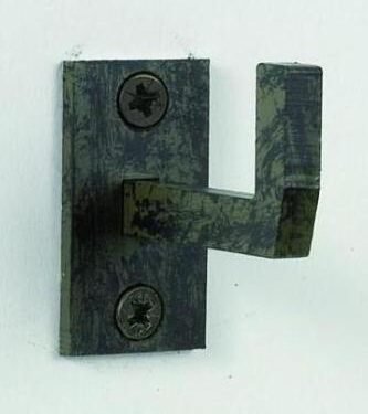 Tringles à Rideaux Collection Havana : 2 Gonds en Taupe - 68230