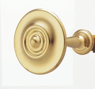 Tringles à Rideaux Collection Palace Laiton : 1 Patère Anglaise en Laiton - 60213