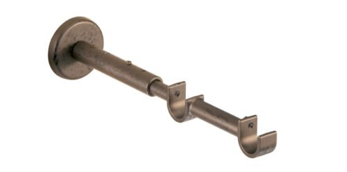 Tringles à Rideaux Collection Iliade : 2 Supports Doubles Extensibles - 66204