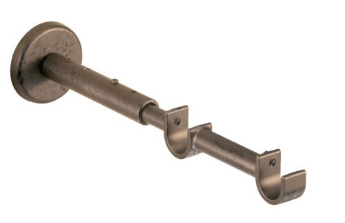 Tringles à Rideaux Collection Iliade : 2 Supports Doubles Extensibles - 66204