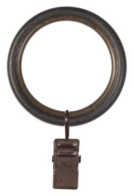 Tringles à Rideaux Collection Iliade : 6 Anneaux à Pinces - 66486