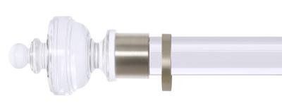 Tringles à Rideaux Collection Prisma : 2 Embouts Calix - 63807