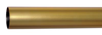 Tringles à Rideaux Collection Medicis : 1 Tube Métal Arrière Métallisé