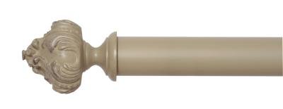 Tringles à Rideaux Collection Medicis : 2 Embouts Fiore Peints