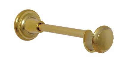 Tringles à Rideaux Collection Medicis : 1 Support Mur Métallisé