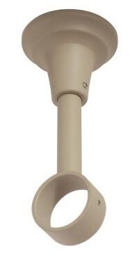 Tringles à Rideaux Collection Medicis : 1 Support Mixte Plafond-Mur Peint