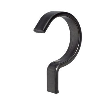 Tringles à Rideaux Collection Medicis : 6 Anneaux de Blocage Métallisés pour Tube Arrière