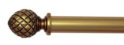 Tringles à Rideaux Collection Medicis : 2 Embouts Pigna Métallisés