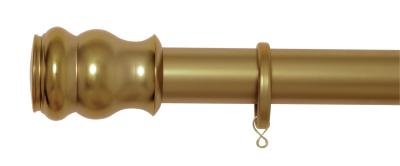 Tringles à Rideaux Collection Medicis : 2 Embouts Villa Métallisés