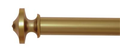 Tringles à Rideaux Collection Medicis : 2 Embouts Patio Métallisés