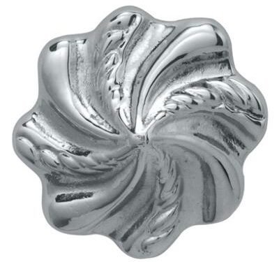 Tringles à Rideaux Collection Palace Chrome : 1 Rosace Louis XV - 63662