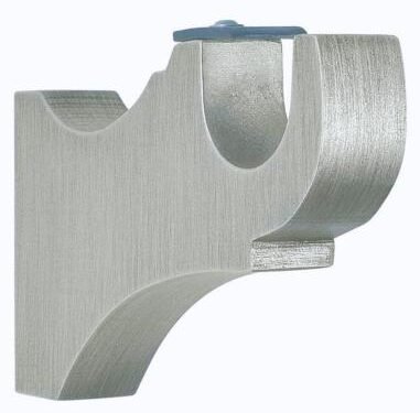 Tringles à Rideaux Collection Villa : 1 Support Mur Coloris Naturels - 62081