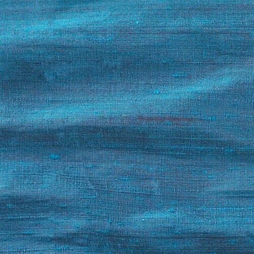 Soie Sauvage Orissa Peacock