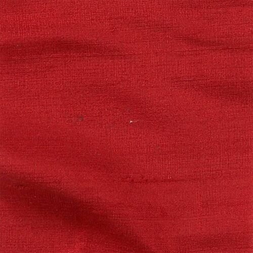 Soie Sauvage Orissa Tartan Red