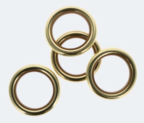 Anneau creux insert - tube- Boulet en Laiton 20 mm - B28666