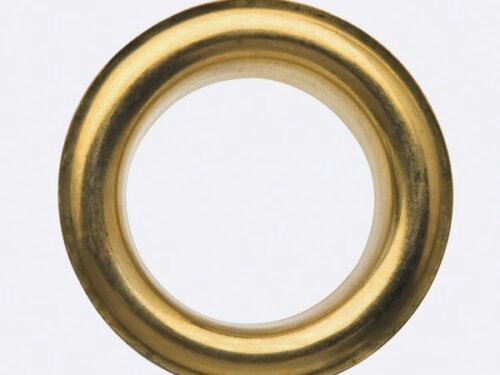 Œillets à sertir - tube- Boulet en Laiton  - B08675