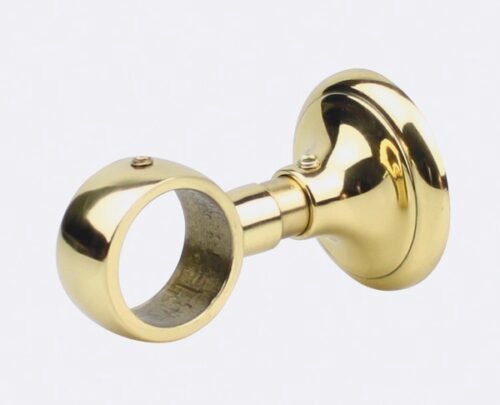 Support lorgnon - R=6cm pour tube- Boulet en Laiton 28 mm - B30856