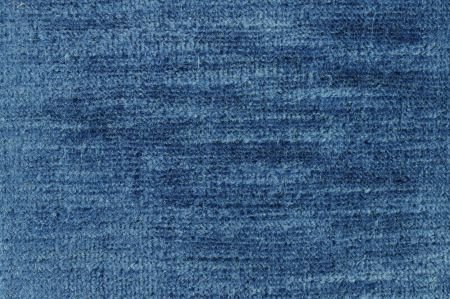 Velours de Lin Flammé Orsay Bleu 027