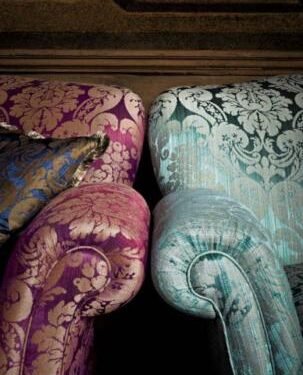 Jacquard 19981-5 RUBELLI (Ruzante) pour sièges, canapés et rideaux